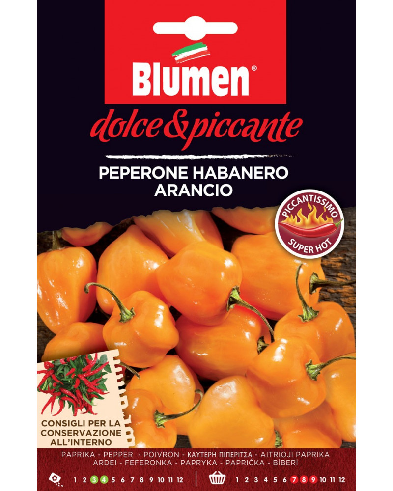 Paprika Habanero arancio