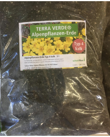 Terra Verde Alpenpflanzenerde Typ 4