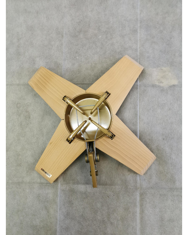 Christbaumständer, Holzständer Vario Tölz (Buchenholz) mit Wasservorratssystem, für Bäume bis 250 cm