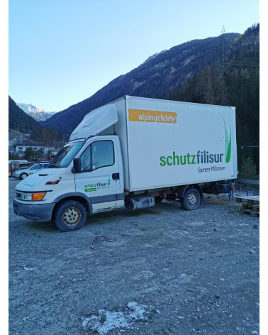 Abholung von Christbäume