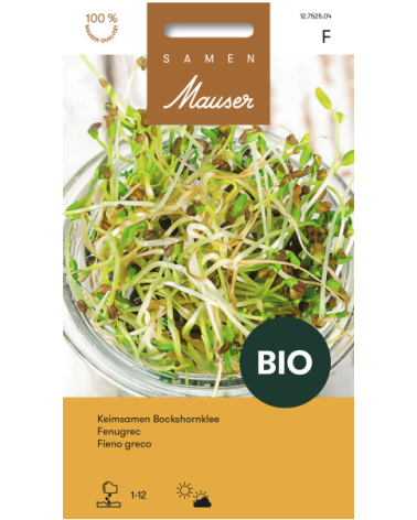 Bio-Keimlinge Bockshornklee Keimsamen